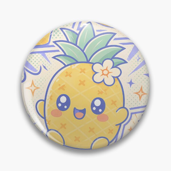 Item preview, Kawaii Pineapple Pop Panels designed and sold by Gift Phrase Studio.