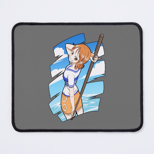 Item preview, Orange Haired Navigator – Anime Inspired Art designed and sold by PosterFuel.