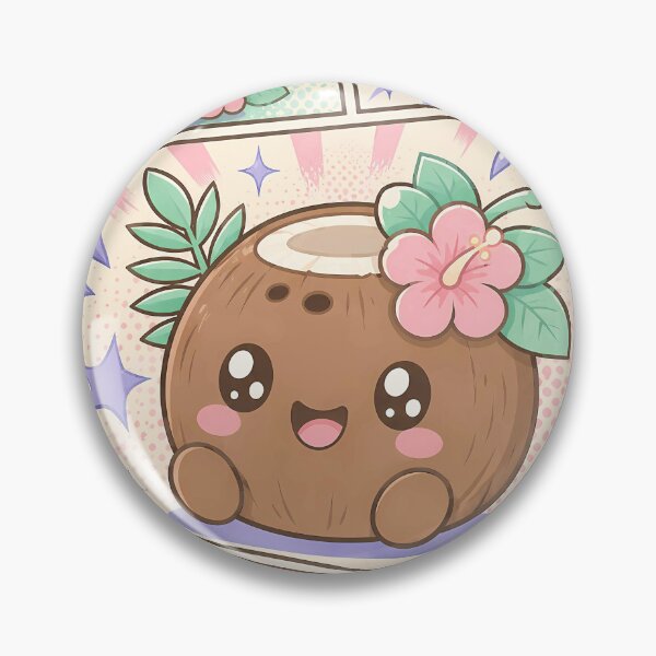 Item preview, Kawaii Coconut Pop Panels designed and sold by Gift Phrase Studio.
