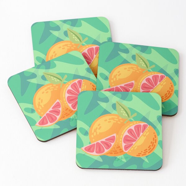 Item preview, Summer Grapefruit Series: Mixed Grapefruit Slices designed and sold by ElisabethDraws.