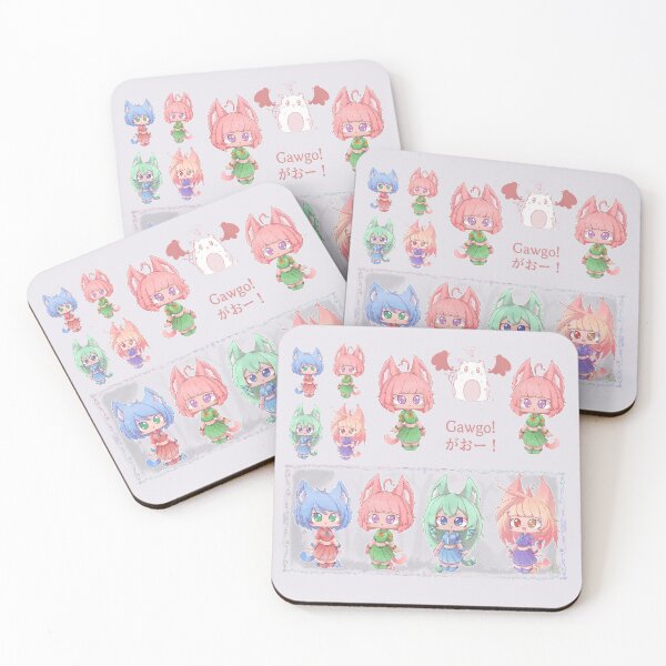Item preview, Quarteto Fluffgals X Valentine Fluff-Cupid'mon! Έρως! designed and sold by Rakkhamon.