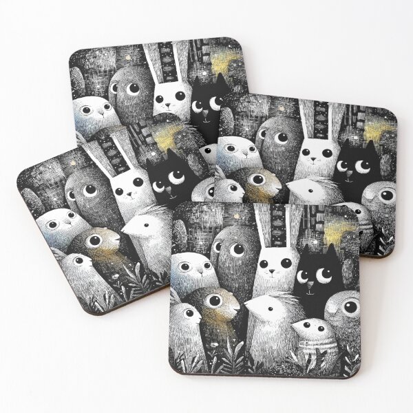 Item preview, THE MOONLIT MISFITS designed and sold by ArtbyRolleen.