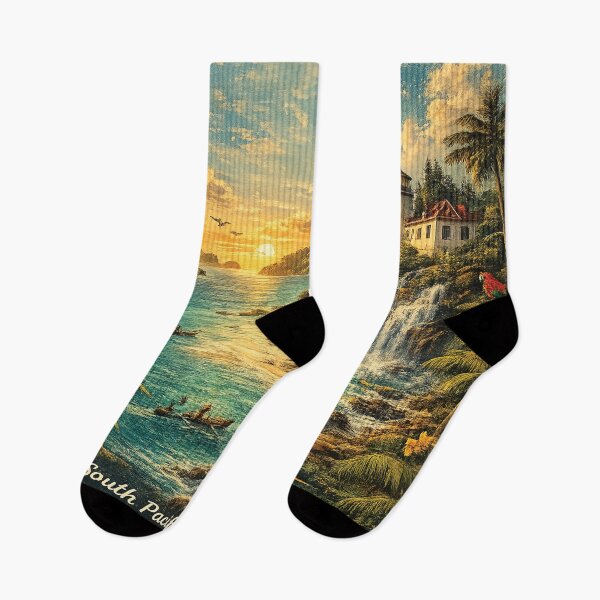 Item preview, American Samoa National Park Vintage Travel Poster | South Pacific Paradise Wall Art designed and sold by GnuArt.