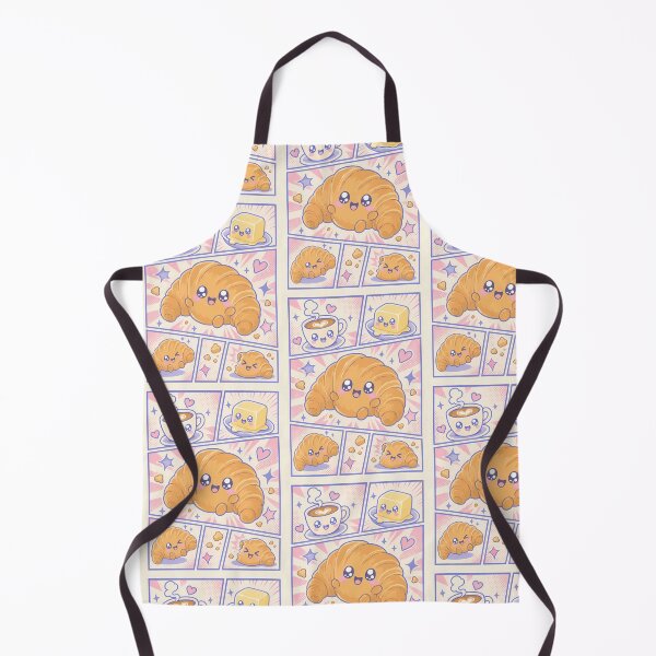 Item preview, Kawaii Croissant Pop Panels designed and sold by Gift Phrase Studio.