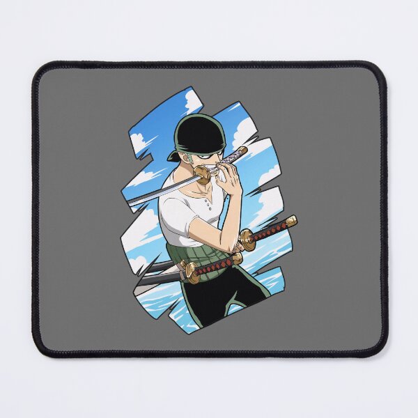 Item preview, Three Sword Warrior – Anime Inspired Action designed and sold by PosterFuel.
