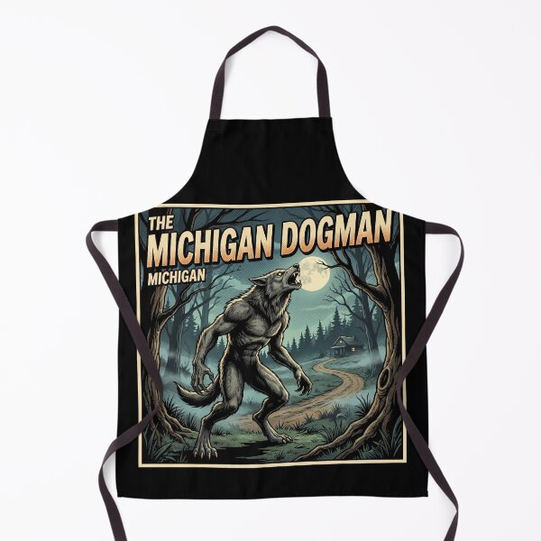 Item preview, Michigan Dogman Cryptid – Horror Comic Art Design designed and sold by redsharkuk.