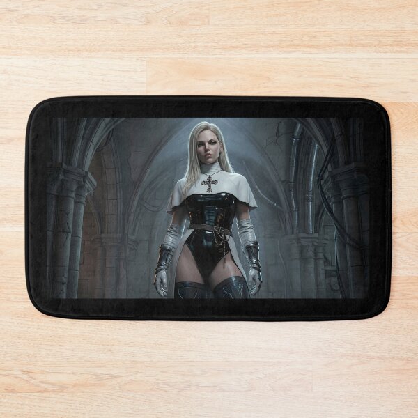 Item preview, Blonde Nun Aesthetic Art Portrait designed and sold by GalleryBrisArt.