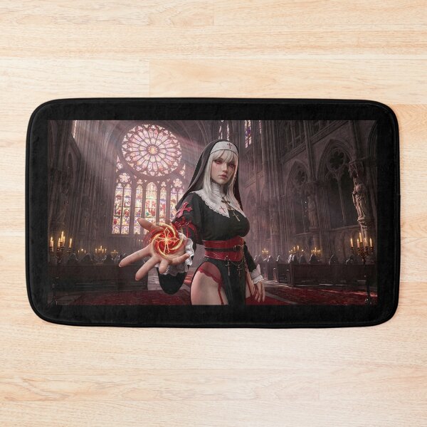 Item preview, Blonde Nun Aesthetic Art Portrait designed and sold by GalleryBrisArt.
