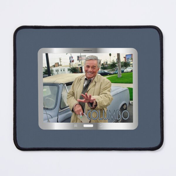 Item preview, Still Watching Columbo… II (on Blue/Gray) designed and sold by PawsitiveMum3.