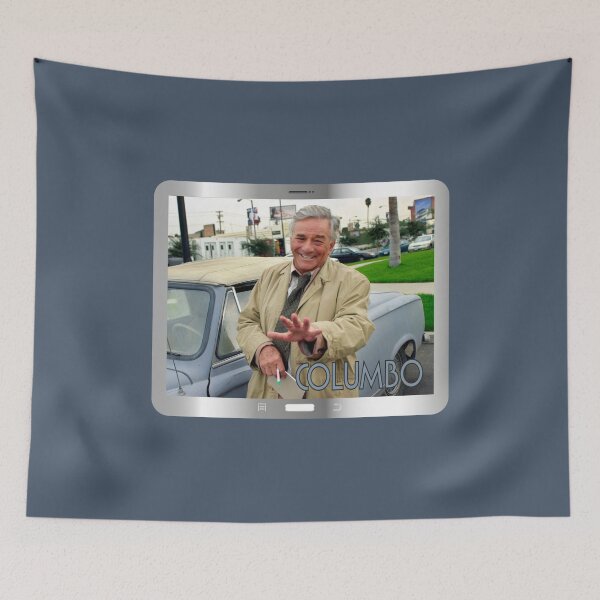 Item preview, Still Watching Columbo… II (on Blue/Gray) designed and sold by PawsitiveMum3.