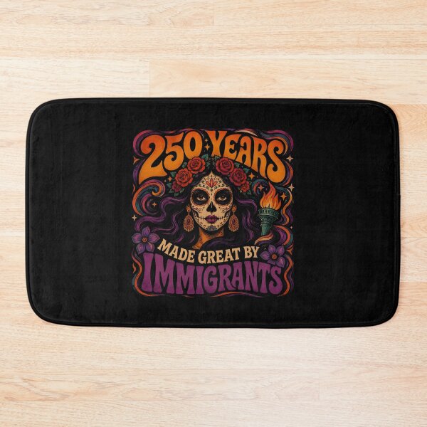 Item preview, 250 Years Made Great By Immigrants Retro Liberty Art designed and sold by Marblaes00.