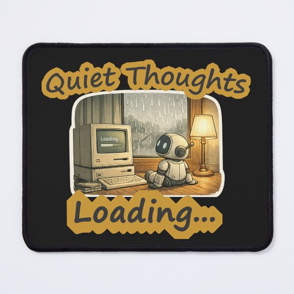 Item preview, Quiet Thoughts Loading designed and sold by QuietNovaShop.
