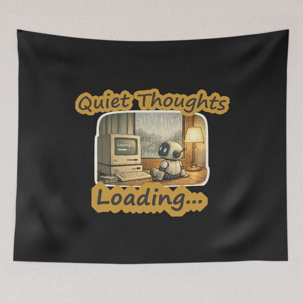 Item preview, Quiet Thoughts Loading designed and sold by QuietNovaShop.