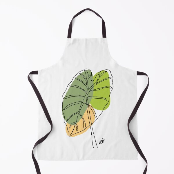 Item preview, Elephant Ear Leaf Botanical Line Art designed and sold by Evil B Creative.