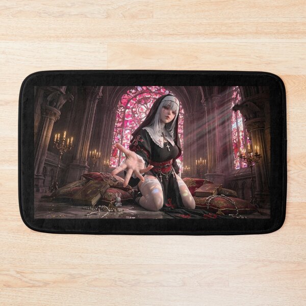 Item preview, Blonde Nun Aesthetic Art Portrait designed and sold by GalleryBrisArt.