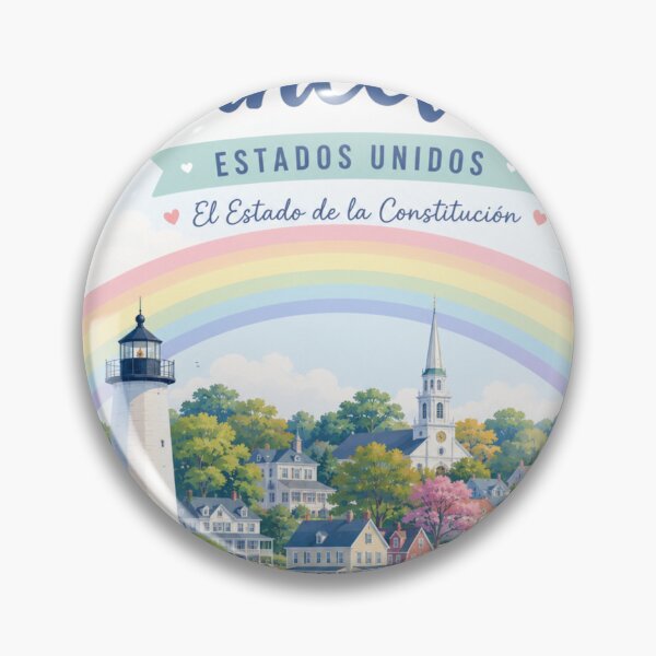 Item preview, Connecticut USA Travel Poster | Colorful Coastal Landscape Wall Art designed and sold by ElartedeNoel.