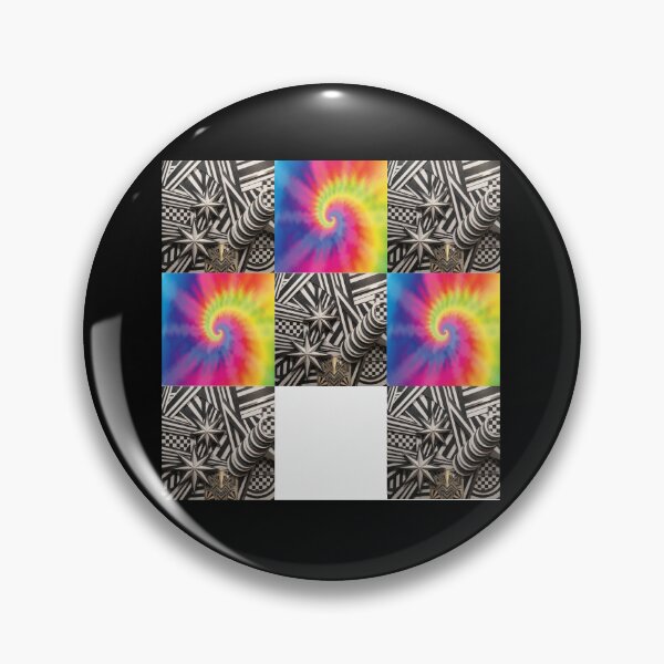 Item preview, Psychedelic Checkerboard Tie Dye Grid Art designed and sold by dragonmotor7.