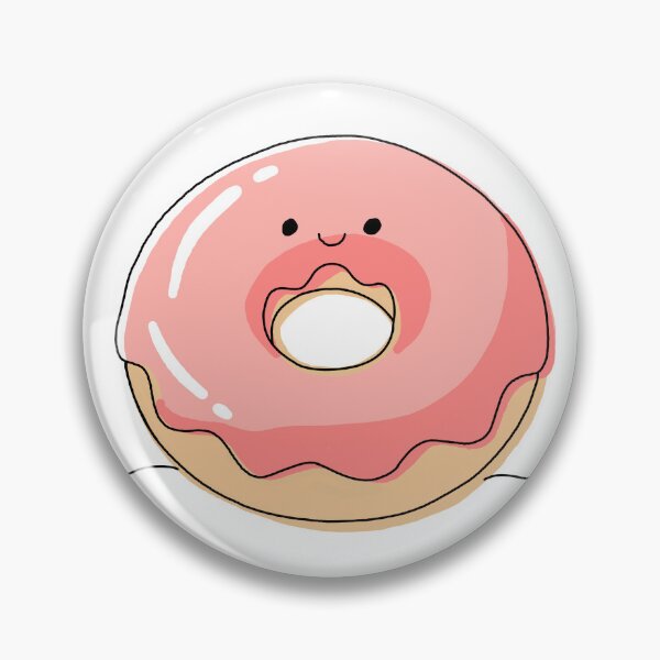 Item preview, Pink Donut Colour Art Print designed and sold by Evil B Creative.