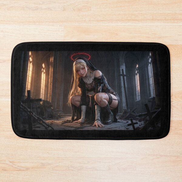 Item preview, Blonde Nun Aesthetic Art Portrait designed and sold by GalleryBrisArt.