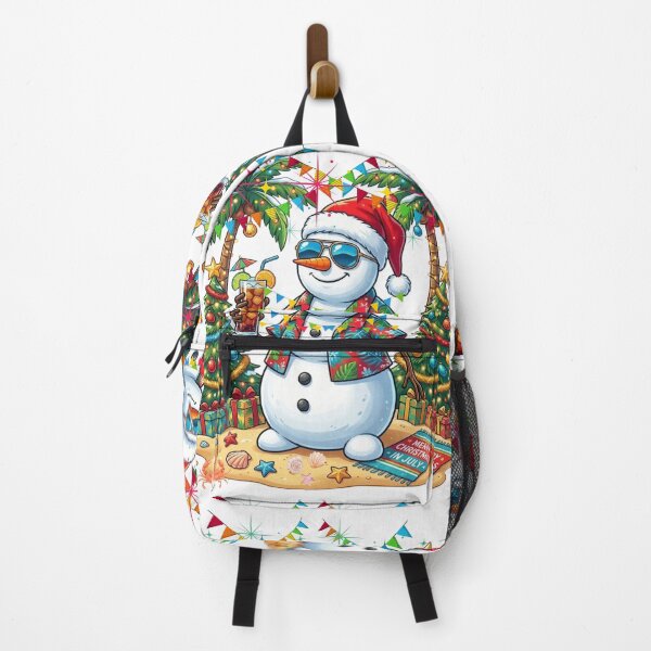 Item preview, Christmas in July Snowman Beach Vacation Tropical Summer designed and sold by VibranPalette.