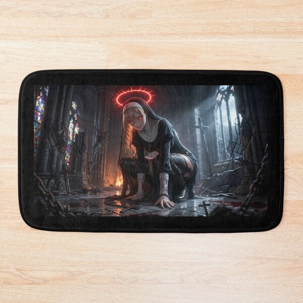 Item preview, Blonde Nun Aesthetic Art Portrait designed and sold by GalleryBrisArt.