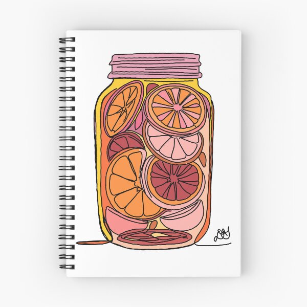 Item preview, Citrus Jar Kitchen Colour Art designed and sold by Evil B Creative.