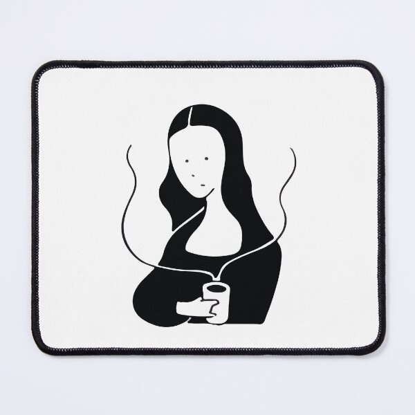 Item preview, Coffee monalisa designed and sold by SMOSH-95.
