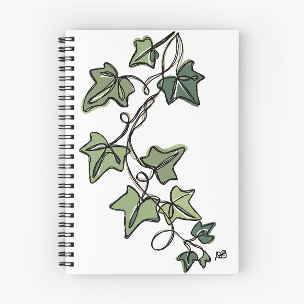 Item preview, Ivy Plant Trailing Botanical Line Art designed and sold by Evil B Creative.