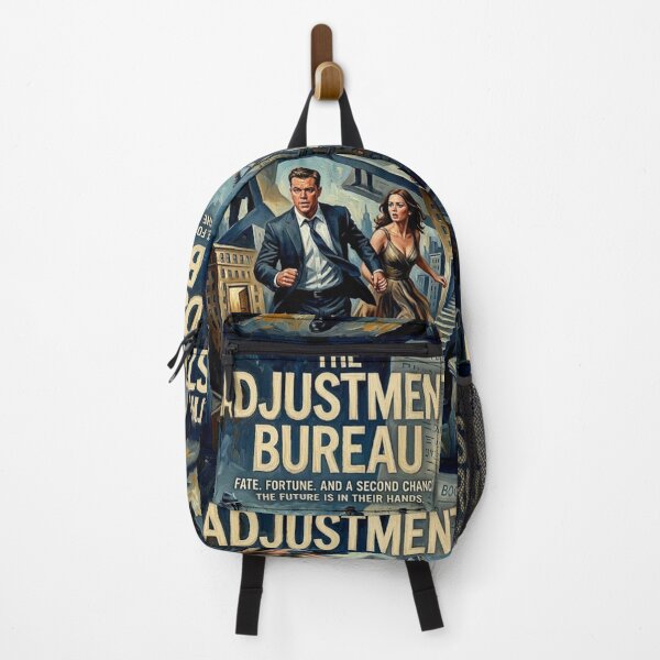 Item preview, The Adjustment Bureau Retro Sci-Fi Romance Thriller Fate Tribute Art Movie Poster designed and sold by Art's Diner.