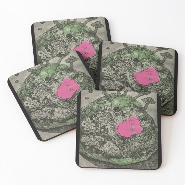 Item preview, Surreal Mushroom Brain and Pink Pool designed and sold by VileGoddess.