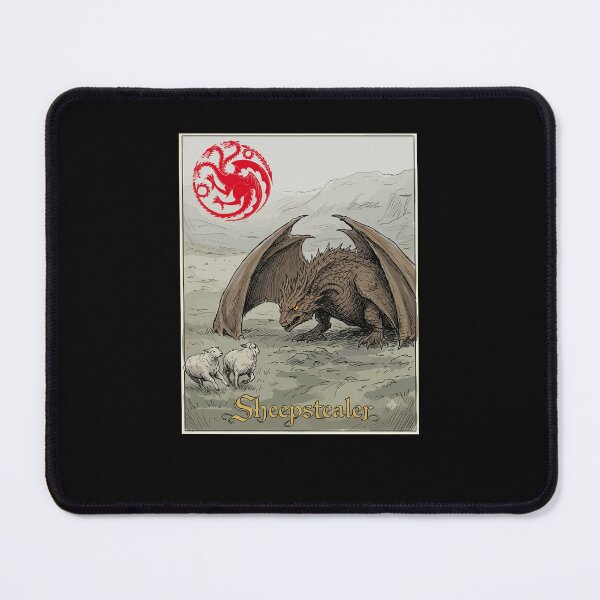 Item preview, Sheepstealer Dragon Fan Art designed and sold by What you are is Beautiful.