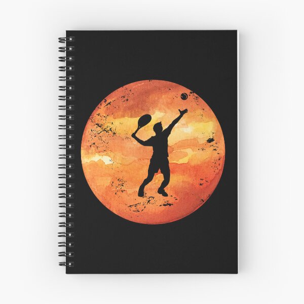 Item preview, Vintage Sunset Tennis Player Silhouette | Watercolor Tennis Serve | Retro Tennis Lover Gift designed and sold by Rush2Buy.