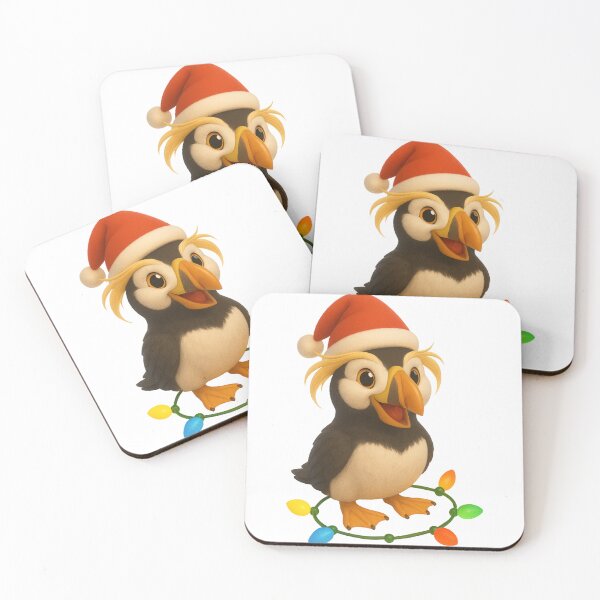 Item preview, Christmas Tufted Puffin designed and sold by Sillytoe.