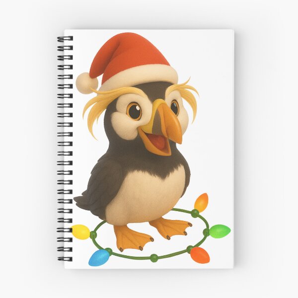 Item preview, Christmas Tufted Puffin designed and sold by Sillytoe.