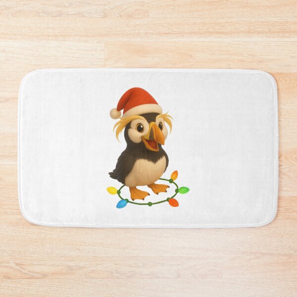 Item preview, Christmas Tufted Puffin designed and sold by Sillytoe.