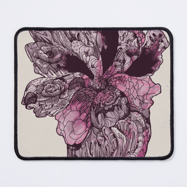 Item preview, Macabre Floral Skull Fusion designed and sold by VileGoddess.
