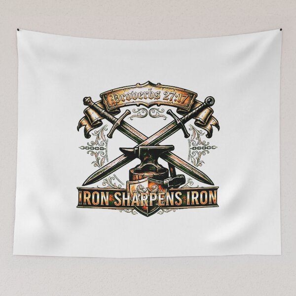 Item preview, Iron Sharpens Iron  designed and sold by Agape-Shop.