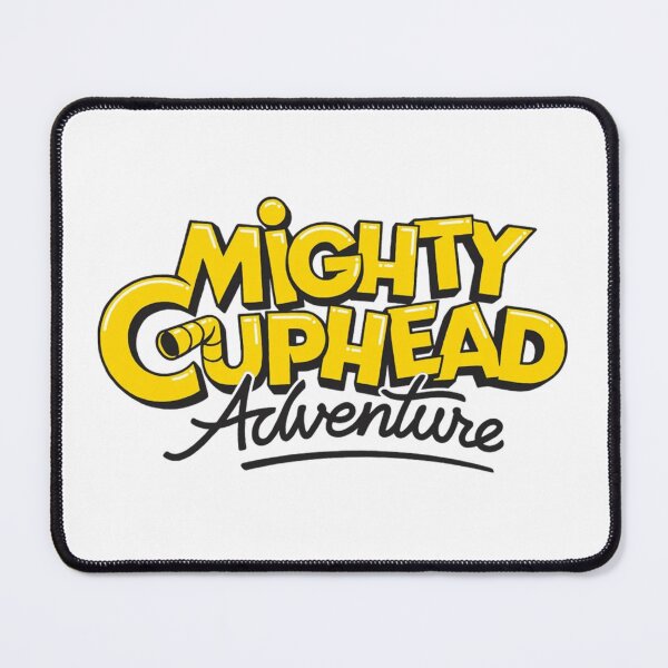 Item preview, MIGHTY CUPHEAD ADVENTURE LOGO designed and sold by JJNameArt.