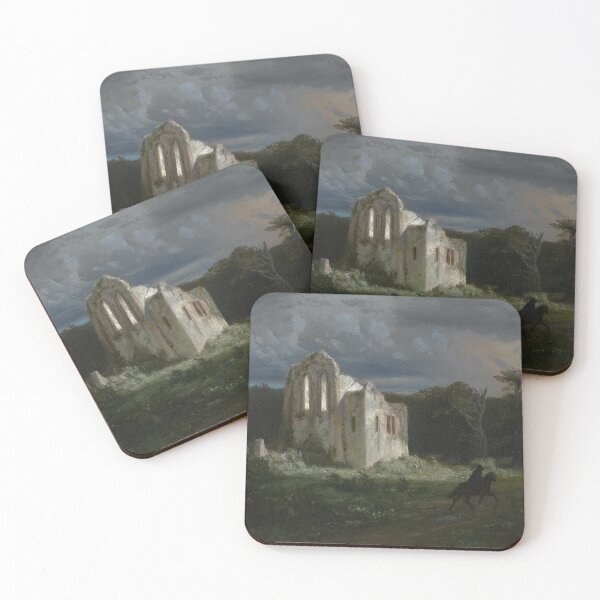 Item preview, Moonlit Landscape with Ruins - Arnold Bocklin  designed and sold by forgottenbeauty.