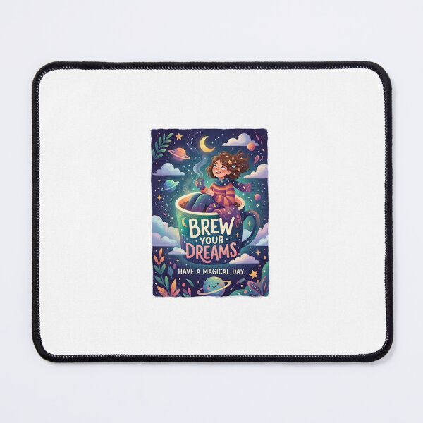 Item preview, Brew Your Dreams Magical Fantasy Typography designed and sold by Eli brand.