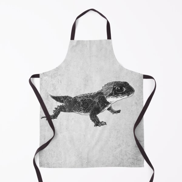 Item preview, Crocodile Skink Etched Illustration Wildlife Art Print designed and sold by Ghoul Enterprises.