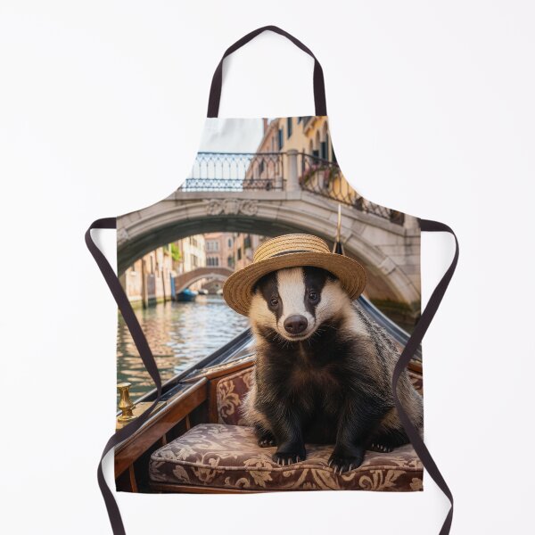 Item preview, Badger Visits Venice for the Cicchetti designed and sold by Tridentulus.