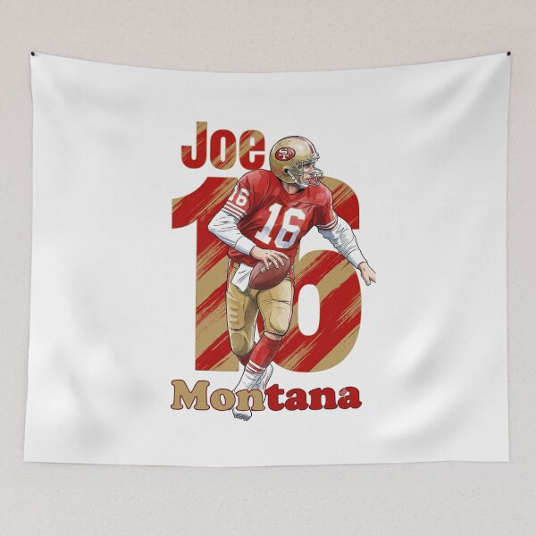 Item preview, Retro Joe Montana 16 - San Francisco Football Legend designed and sold by Thogan0416.