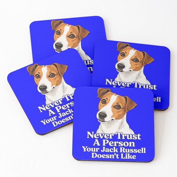 Item preview, Jack Russell Dog Owner Never Trust A Person Your Jack Russell Doesn't Like Design designed and sold by fantasticdesign.