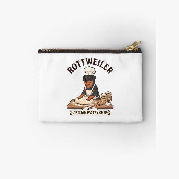 Item preview, Rottweiler Artisan Pastry Chef Rolling Pin Bakery designed and sold by PictoVibe.