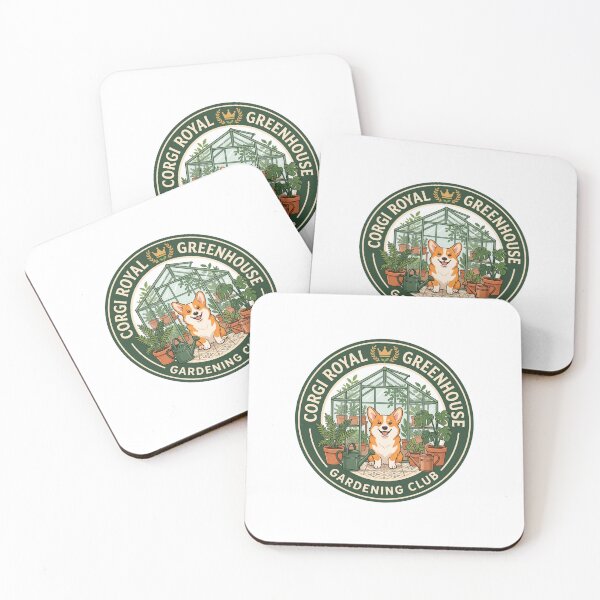 Item preview, Corgi Royal Greenhouse Gardening Club Potted Fern designed and sold by PictoVibe.