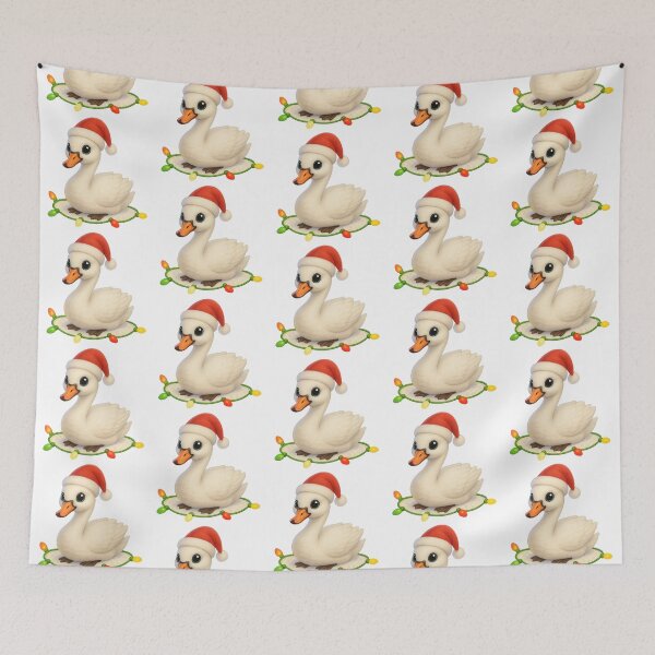 Item preview, Christmas Tundra Swan designed and sold by Sillytoe.