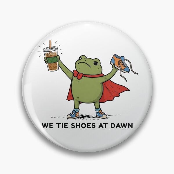 Item preview, We Tie Shoes at Dawn designed and sold by kennedy-brook.