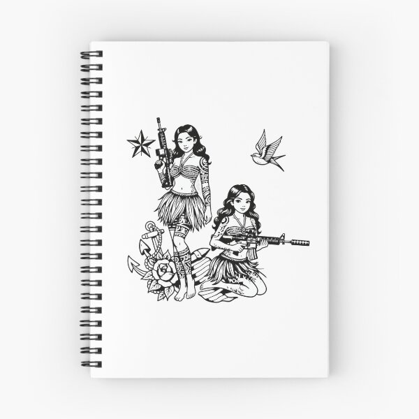 Item preview, Island Girls Tactical Black & White designed and sold by MS-6.