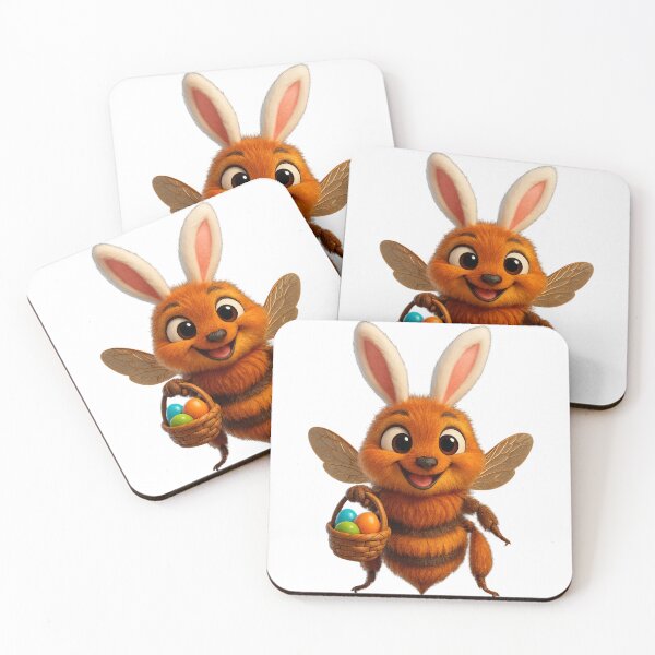 Item preview, Easter Tawny Mining Bee designed and sold by Sillytoe.